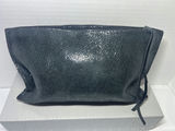 Eileen Fisher Blue Textured Leather Clutch Bag - thumbnail 4 of 4
