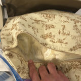 Mixed Beauty and Personal Care Items with Cosmetic Bag and Fabric - thumbnail 6 of 7