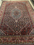 Patterned Area Rug w/ Pad - thumbnail 1 of 9