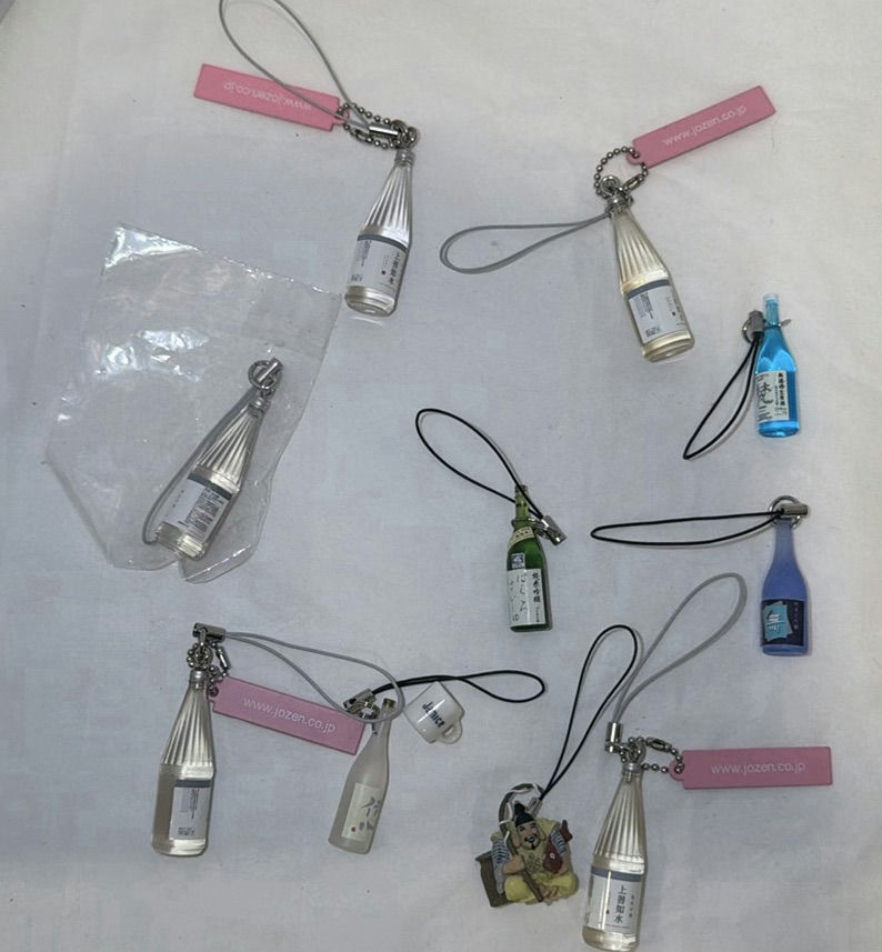 Assorted Mini Bottle Charms, Ornament, Bead Necklaces, and Decorative Items - image 2 of 8