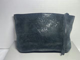 Eileen Fisher Blue Textured Leather Clutch Bag - thumbnail 1 of 4