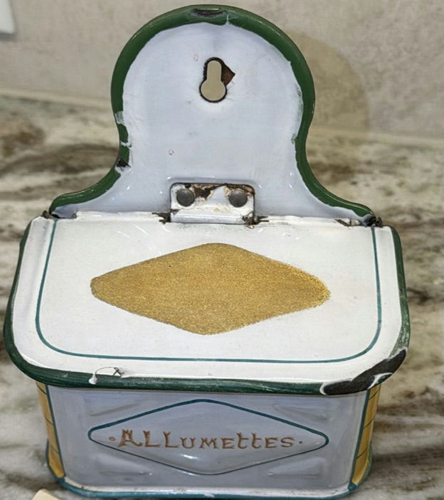 Vintage Match Holder, Matchbooks, and Decorative Key Bottle Opener - image 2 of 6