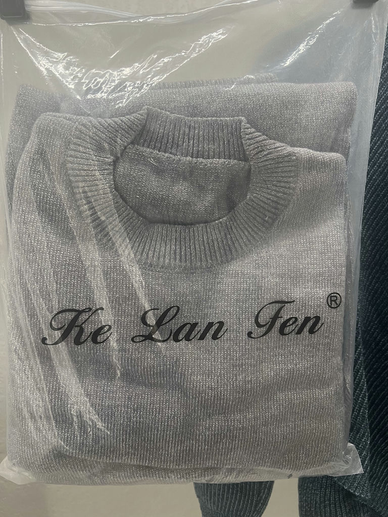 Ke Lan Fen Knit Sweater Set and Wrap Sweater - image 2 of 8