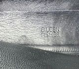 Eileen Fisher Blue Textured Leather Clutch Bag - thumbnail 3 of 4
