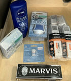 Nivea Body Lotion, Schick Intuition Razors, Reach Dentotape, Marvis Toothpaste, and Walgreens Dental Repair - thumbnail 1 of 5