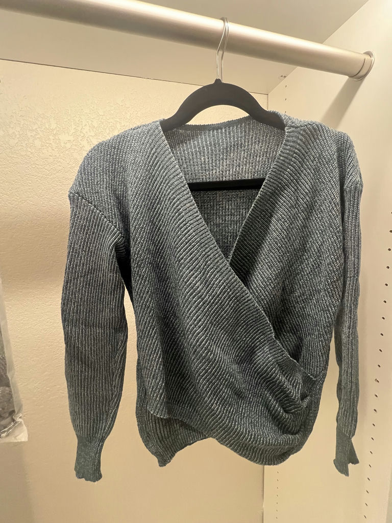 Ke Lan Fen Knit Sweater Set and Wrap Sweater - image 4 of 8