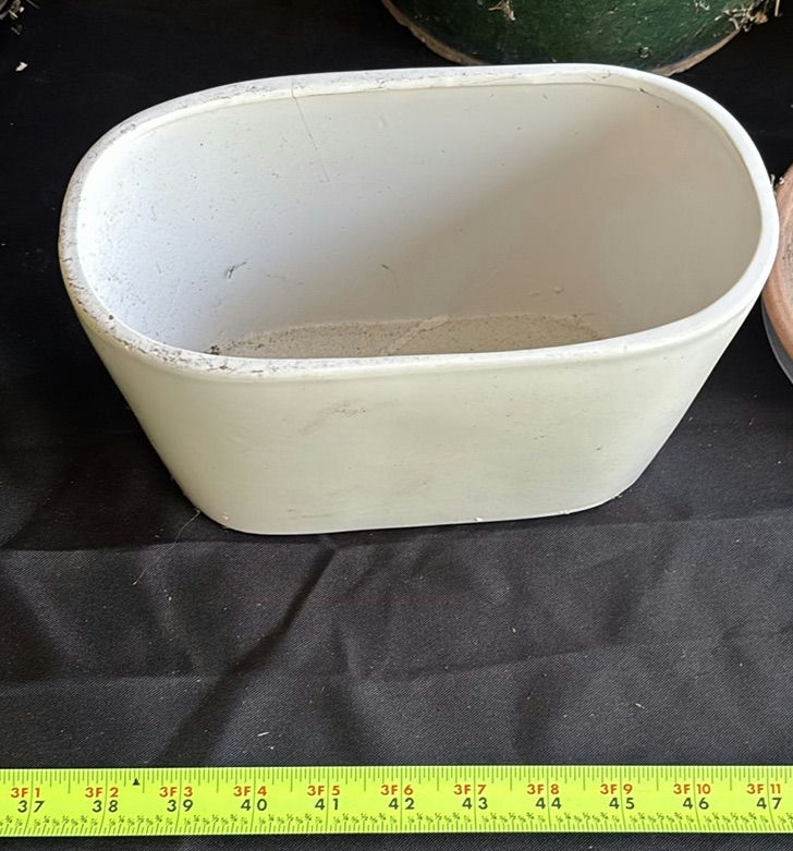 Assorted Ceramic and Terracotta Planters and Pots - image 9 of 11