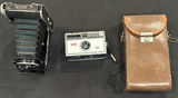 Vintage Agfa Ansco Folding Camera and Kodak Camera with Case - thumbnail 1 of 10