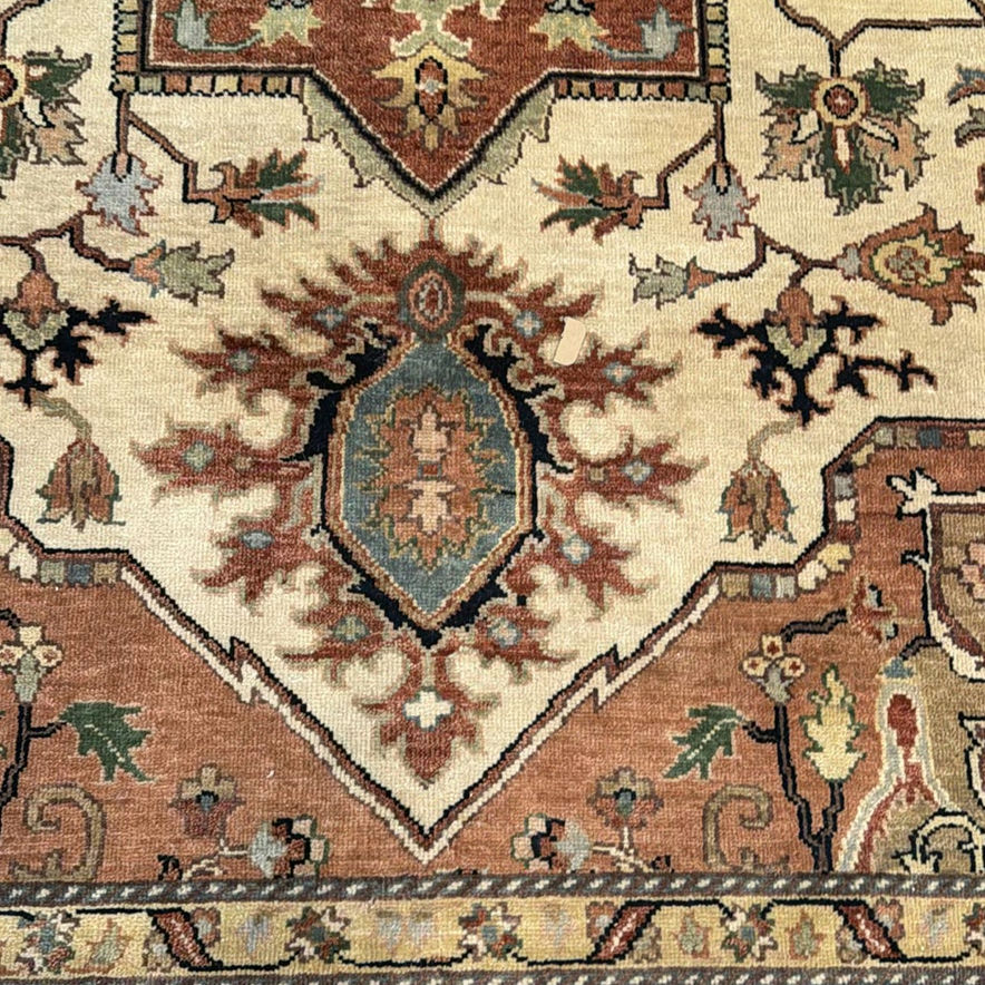 Jules-Sultane 100% Wool Area Rug 8'11" x 11'11" Includes Pad - image 6 of 10