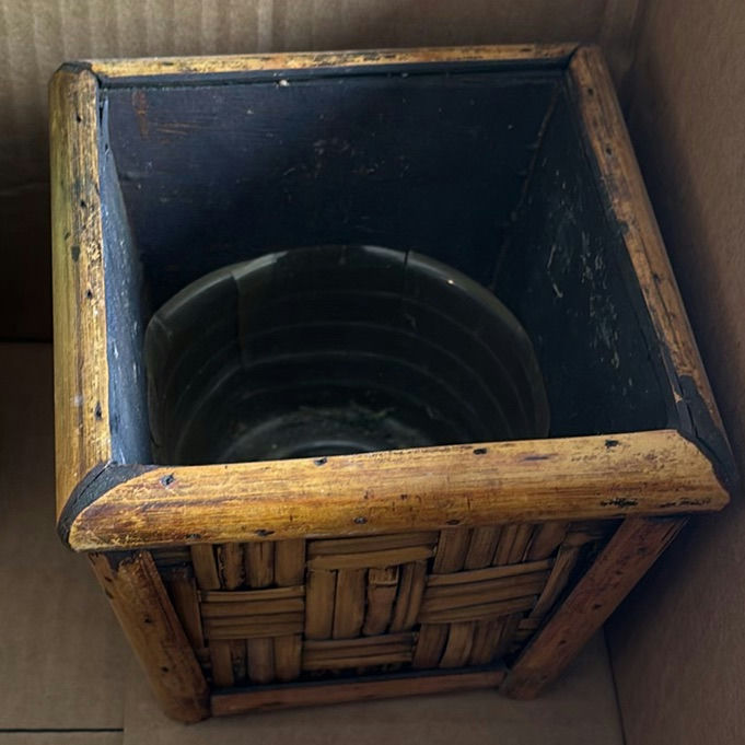 Assorted Ceramic Plant Pots and Planter Accessories - image 4 of 5