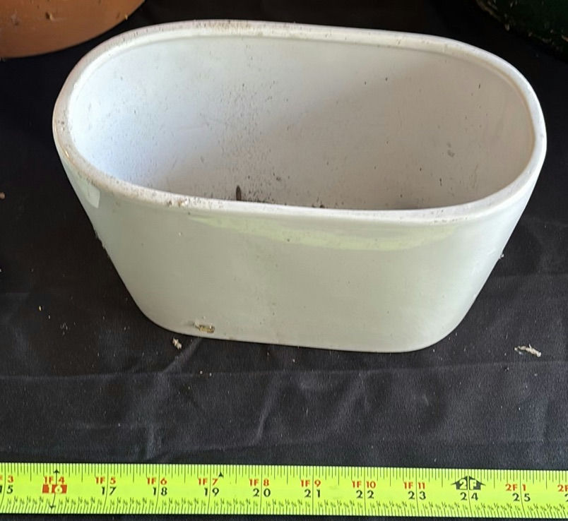 Assorted Ceramic and Terracotta Planters and Pots - image 7 of 11