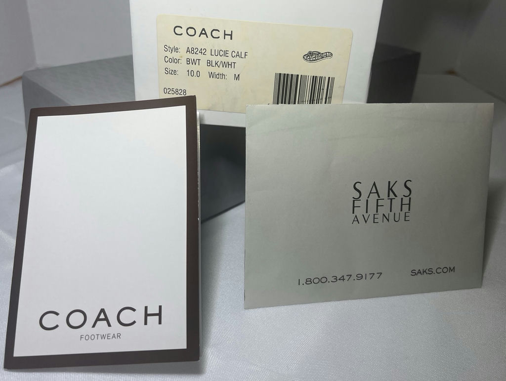 Coach Lucie Calf Flip Flop Sandals with Box - image 3 of 4