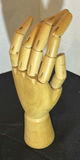 Wooden Hand Display, Candlesticks, and Glass Holder Assortment - thumbnail 3 of 6