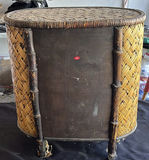 Woven Rattan and Bamboo Cabinet - thumbnail 4 of 4