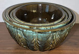 R.R.P. Co. Roseville Pottery Mixing Bowls Set - thumbnail 1 of 7