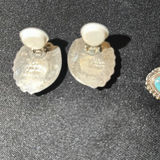 Collection of Southwestern Style Earrings and Judith Jack Pouch - thumbnail 6 of 8