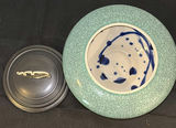 Set of Three Ceramic Lidded Containers with Wooden Bases - thumbnail 6 of 7
