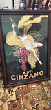 Framed Asti Cinzano and Du Vin Blanc Advertising Prints - thumbnail 3 of 5