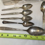 Assorted Silverplate Serving Utensils and Tray - thumbnail 3 of 8