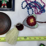 Assorted Mini Bottle Charms, Ornament, Bead Necklaces, and Decorative Items - thumbnail 7 of 8