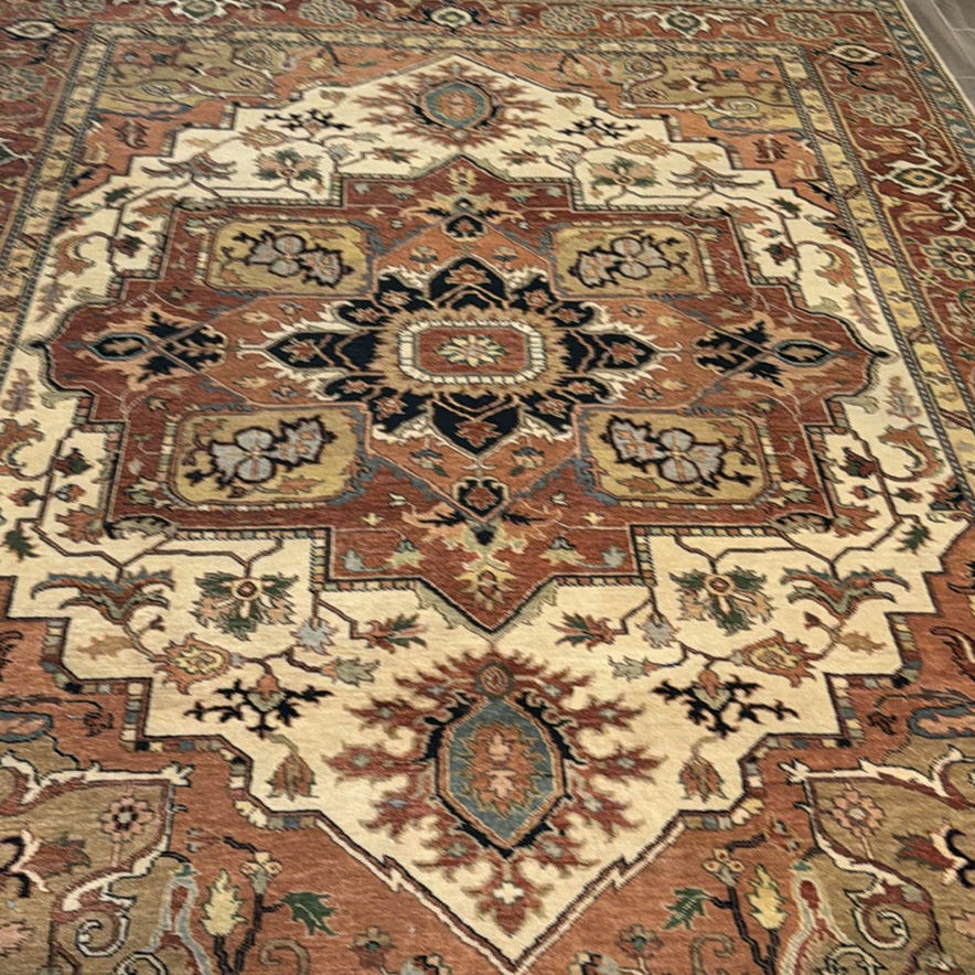 Jules-Sultane 100% Wool Area Rug 8'11" x 11'11" Includes Pad - image 4 of 10