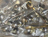 Assorted Flatware, Serving Utensils, Ceramic Asian Spoons, and Cocktail Picks - thumbnail 2 of 7