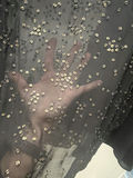 Johnny Was White Embroidered Blouse, Purple Camisole, and Eileen Fisher Black Beaded Top - thumbnail 6 of 11