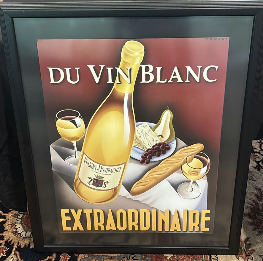 Framed Asti Cinzano and Du Vin Blanc Advertising Prints - image 4 of 5