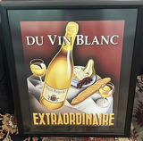 Framed Asti Cinzano and Du Vin Blanc Advertising Prints - thumbnail 4 of 5