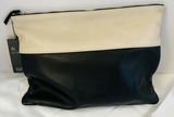 Eileen Fisher Black and White Leather Clutch Bag - thumbnail 5 of 5