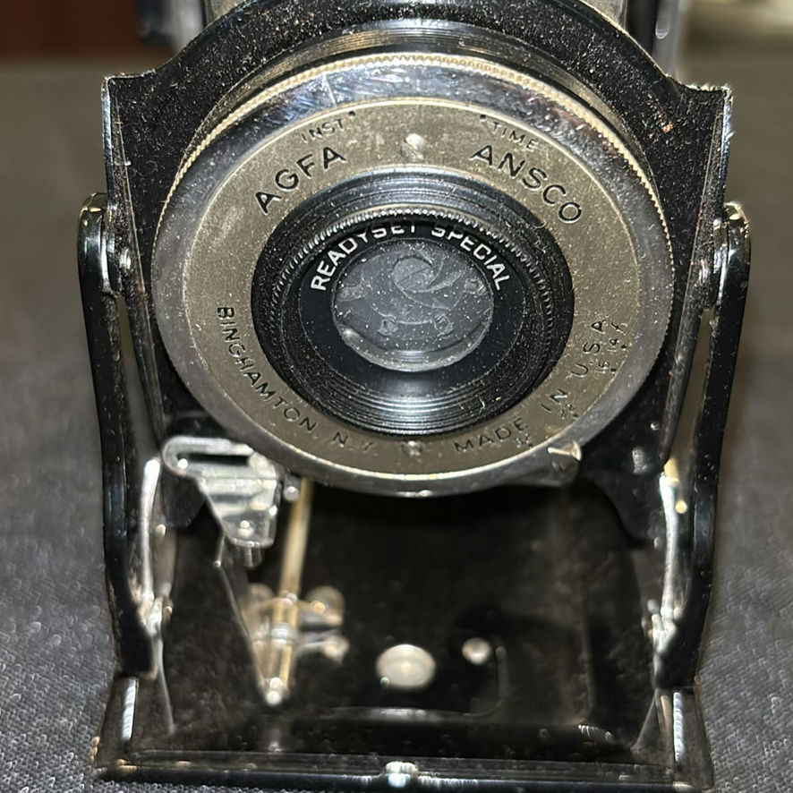 Vintage Agfa Ansco Folding Camera and Kodak Camera with Case - image 3 of 10