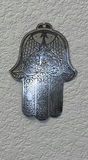 Framed Butterfly and Moth Display Collection with Metal Hamsa Wall Decor - thumbnail 4 of 8