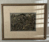 Framed Artwork and Decorative Wall Mirror - thumbnail 1 of 4