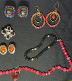 Assorted Costume Jewelry and Decorative Tassel Ornaments - thumbnail 6 of 7