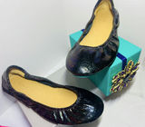 Tieks Ballet Flats Shoes in Pink and Black - thumbnail 5 of 11