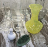 Assorted Glass Vases and Decorative Containers - thumbnail 2 of 6