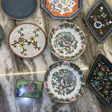 Collection of Cloisonné and Decorative Ceramic Dishes and Boxes - thumbnail 5 of 11
