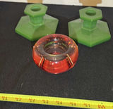 Wooden Hand Display, Candlesticks, and Glass Holder Assortment - thumbnail 4 of 6