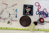 Assorted Mini Bottle Charms, Ornament, Bead Necklaces, and Decorative Items - thumbnail 1 of 8