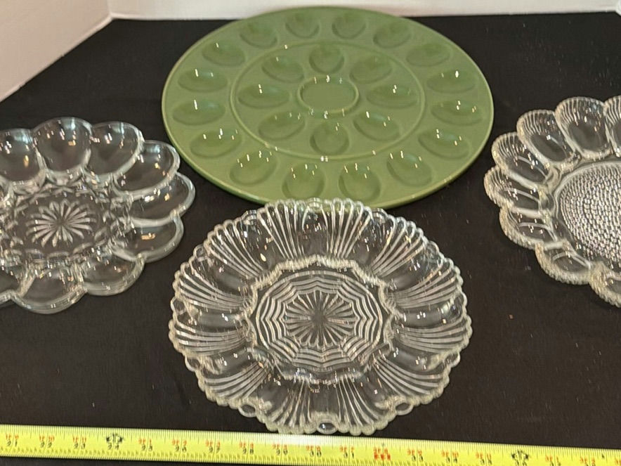 Four Deviled Egg Serving Trays - image 6 of 6