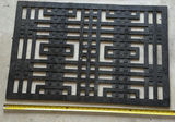 Set of Three Black Geometric Decorative Door Mats - thumbnail 4 of 4