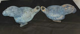 Pair of Blue puffin Figurines - thumbnail 4 of 7