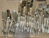 Assorted Flatware, Serving Utensils, Ceramic Asian Spoons, and Cocktail Picks - thumbnail 7 of 7