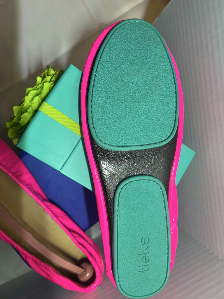 Tieks Ballet Flats Shoes in Pink and Black - image 3 of 11