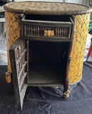 Woven Rattan and Bamboo Cabinet - thumbnail 2 of 4