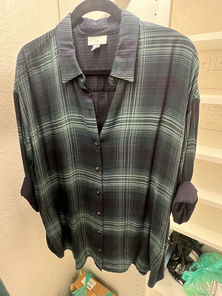 Women's Green and Plaid Clothing Assortment - image 5 of 5
