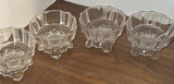 Vintage Glass Storage Jars and Vintage Food Grade Footed Glass Bowls - thumbnail 3 of 5