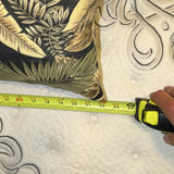 Set of Tropical Leaf Pattern Decorative Pillows - thumbnail 3 of 5