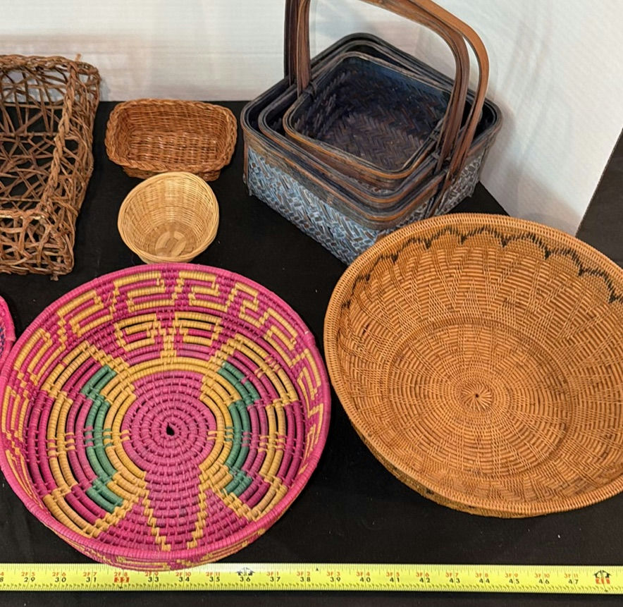 Assorted Woven Baskets and Trays - image 2 of 5
