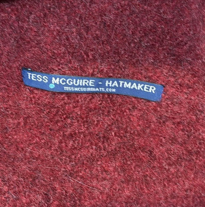 Tess McGuire Hatmaker Hat and Red Berets with Nordstrom Hat Box - image 3 of 7